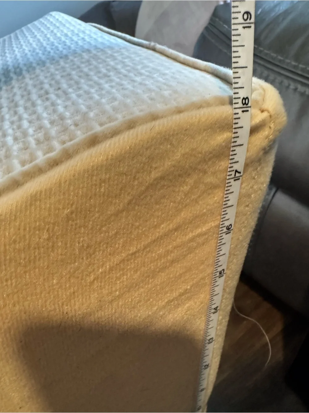 Cream Pet Stair Ramp - Soft Textured washable Fabric - Picture 4 of 9
